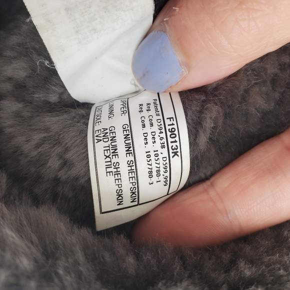 UGG grey Bailey button boots size 9 - Picture 8 of 8